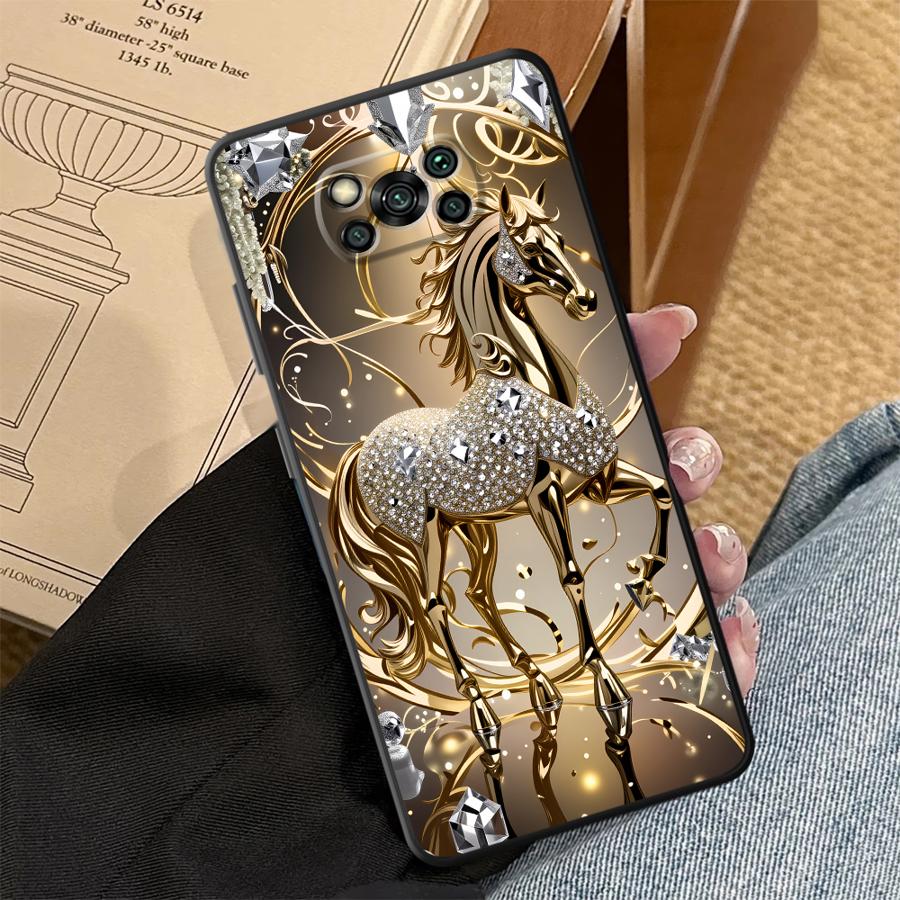 ゴールデンホース ファンダ スマホケース Xiaomi Po - Phone Cases Horse のレビューと価格