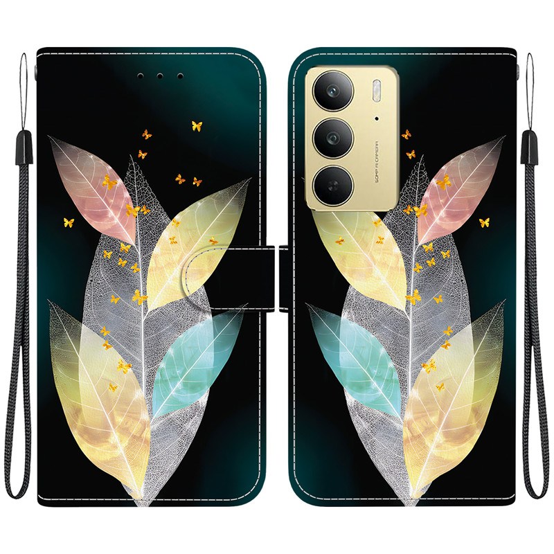 Oppo Realme用フラップ付きレザーウォレットケース, - Realme Note 50 のレビューと価格