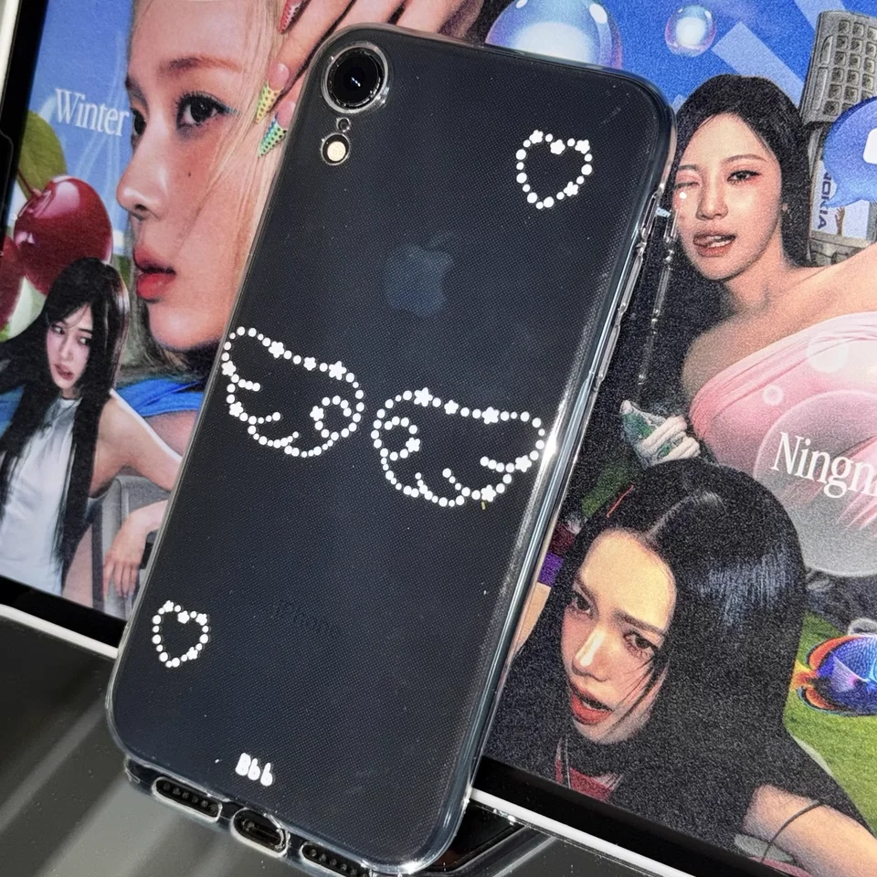 韓国風キュートなエンジェルウィングとハートのスマホケース i - Phone Cases Xr Cute のレビューと価格